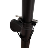 Heavy-Duty DJ Tripod Stands (Pair) with Bag by AxcessAbles| Adjustable Height 42” to 72" PA Speaker Stands| 15lb Portable PA Stands Compatible with Powered Speakers (SSB-101) - Open Box
