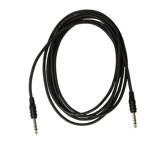 AxcessAbles 1/4 Inch TRS Instrument Cable 5ft | 6.35mm Male Jack Stereo Audio Cord | 5ft TRS to TRS Balanced Patch Cable