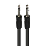 AxcessAbles 1/4 Inch TRS Instrument Cable 15ft | 6.35mm Male Jack Stereo Audio Cord | 15ft TRS to TRS Balanced Patch Cable