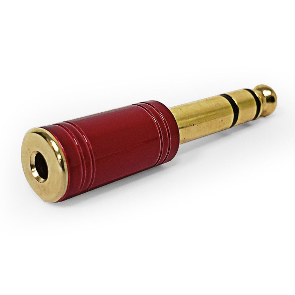 (Do not list) AxcessAbles TRS Stereo Male to 3.5mm (1/8") TRS Female Gold-Plated Gender Changing Adapter