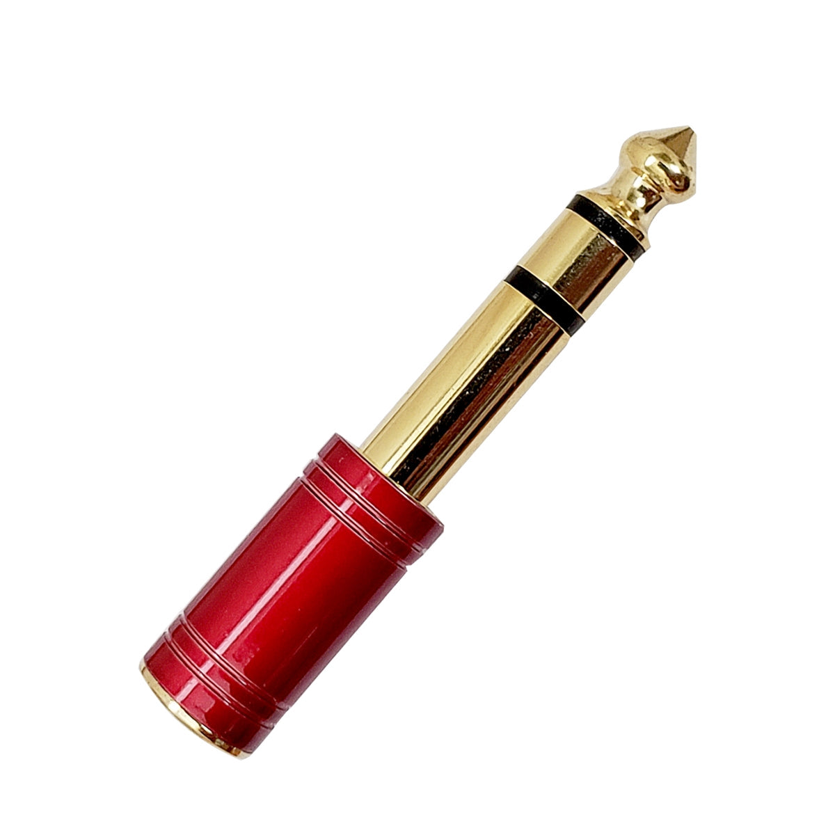 AxcessAbles 6.35mm 1/4 inch Male to 3.5mm 1/8 inch Female Stereo Headphone Adapter Audio Jack Plugfor Speaker Headphones Guitar Digital Piano Amp, 4 Pack