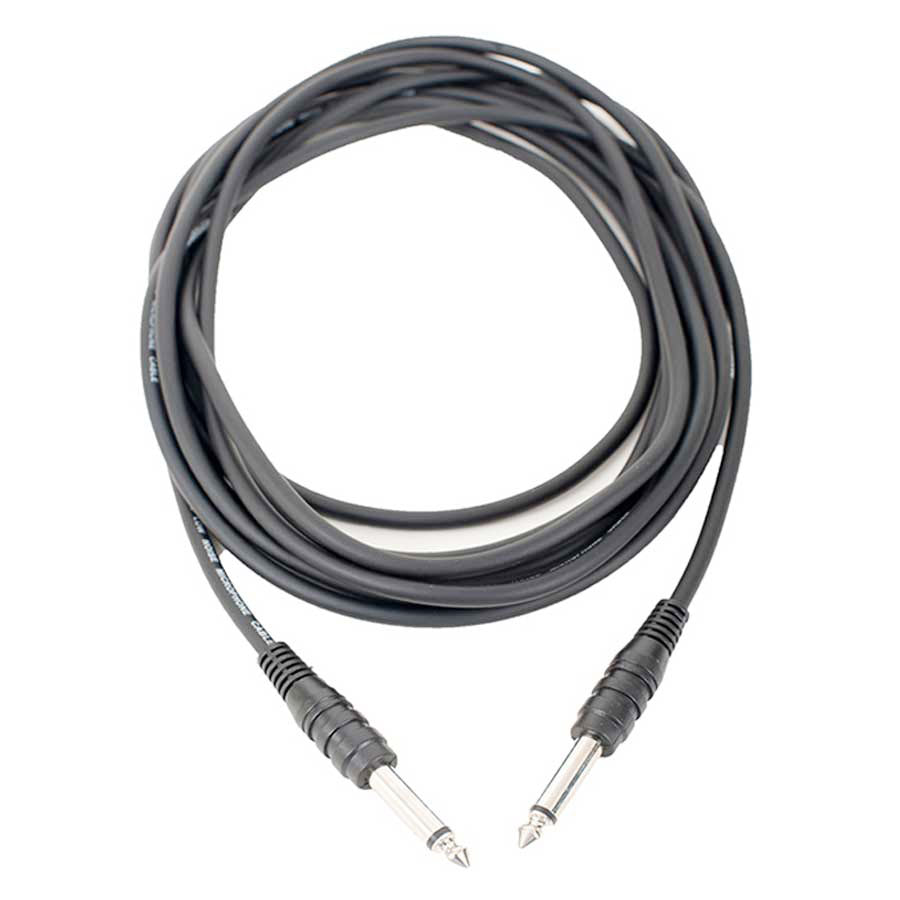 AxcessAbles TS14-STS115 Guitar, Keyboard, Gear, Instrument Cable - 1/4 inch (6.35mm) TS Connector (15ft)