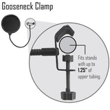 Axcessables Windpop Universal Microphone Pop Filter