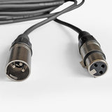 20ft XLR Male to Female Microphone Cable by AxcessAbles| U.S. Based Small Business | Shielded Microphone Cord | DJ Mic Cable | XLR to XLR Balanced Cable | AxcessAbles 20ft XLR Mic Cable (4-Pack)