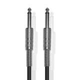AxcessAbles I-020 ¼” (6.35mm) TS Straight to ¼” (6.35mm) TS Straight Guitar/Bass/Instrument Cable (20ft)