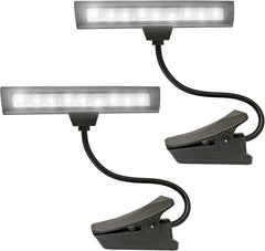 AxcessAbles Orchestra Clip-on LED Music Stand Lamp with USB Cable (2-Pack)