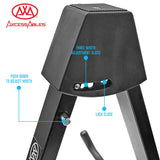 AxcessAbles GS-101 A-Frame Folding Guitar Stand (2-Pack)